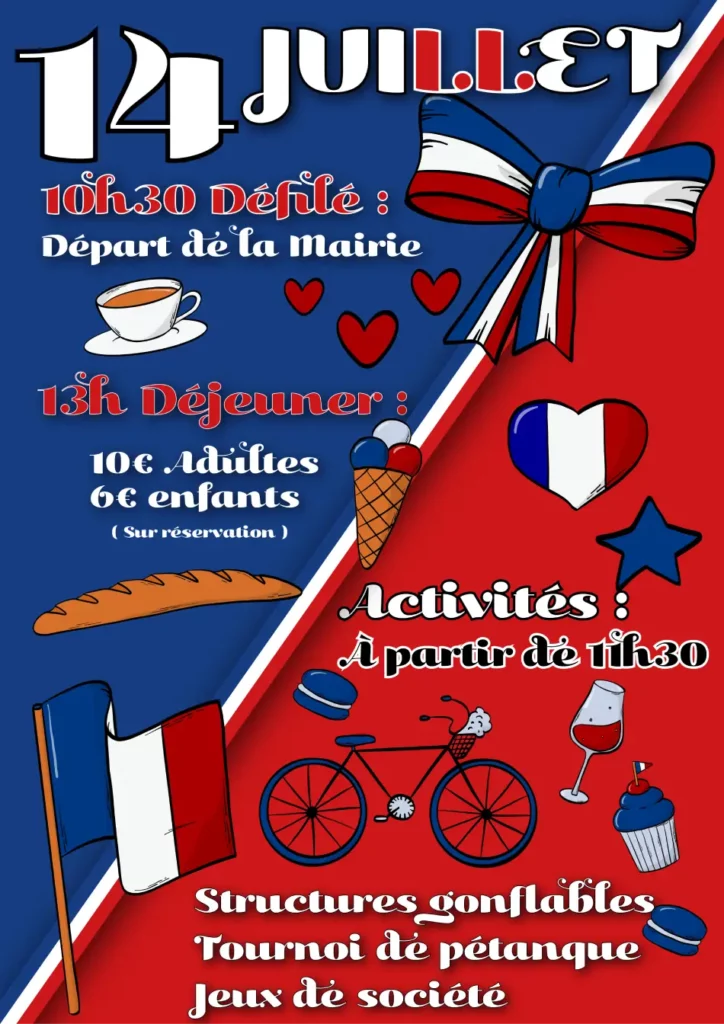 14Juillet2026Nibas Affiche du 14 Juillet 2026 de Nibas
